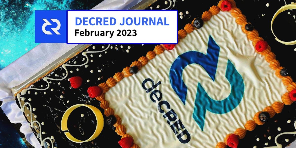 Decred Journal – February 2023
