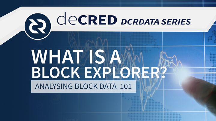 Decred Block Explorer DCRDATA