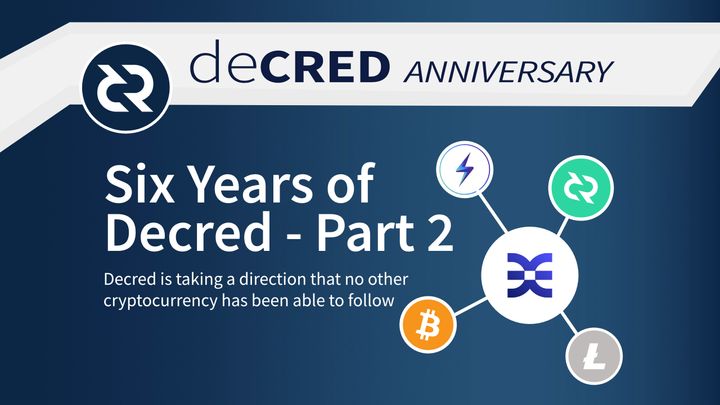 Six years of Decred - Part 2