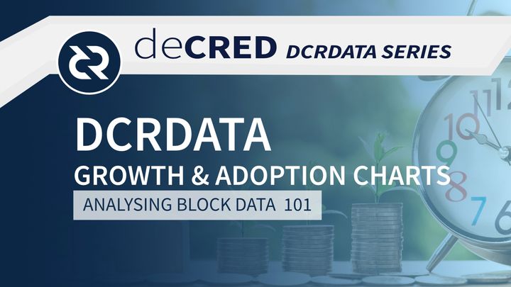 DCRDATA growth and adoption charts